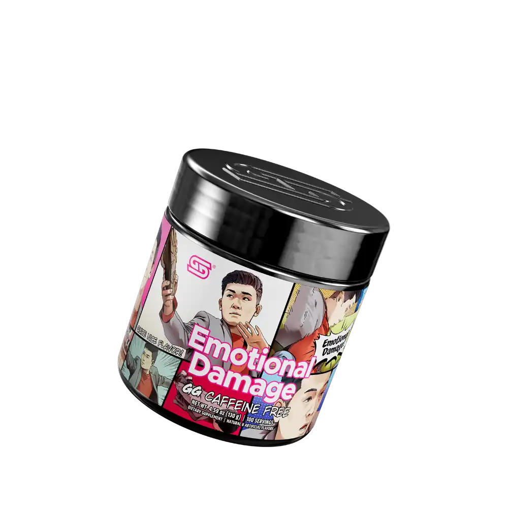 Steven He's Emotional Damage Caffeine Free - 100 Servings