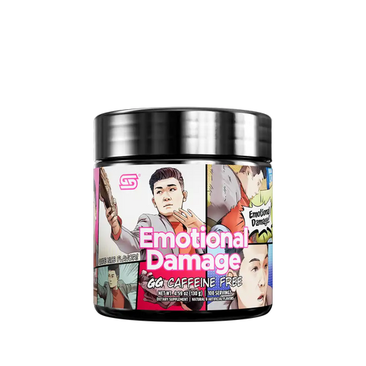 Steven He's Emotional Damage Caffeine Free - 100 Servings