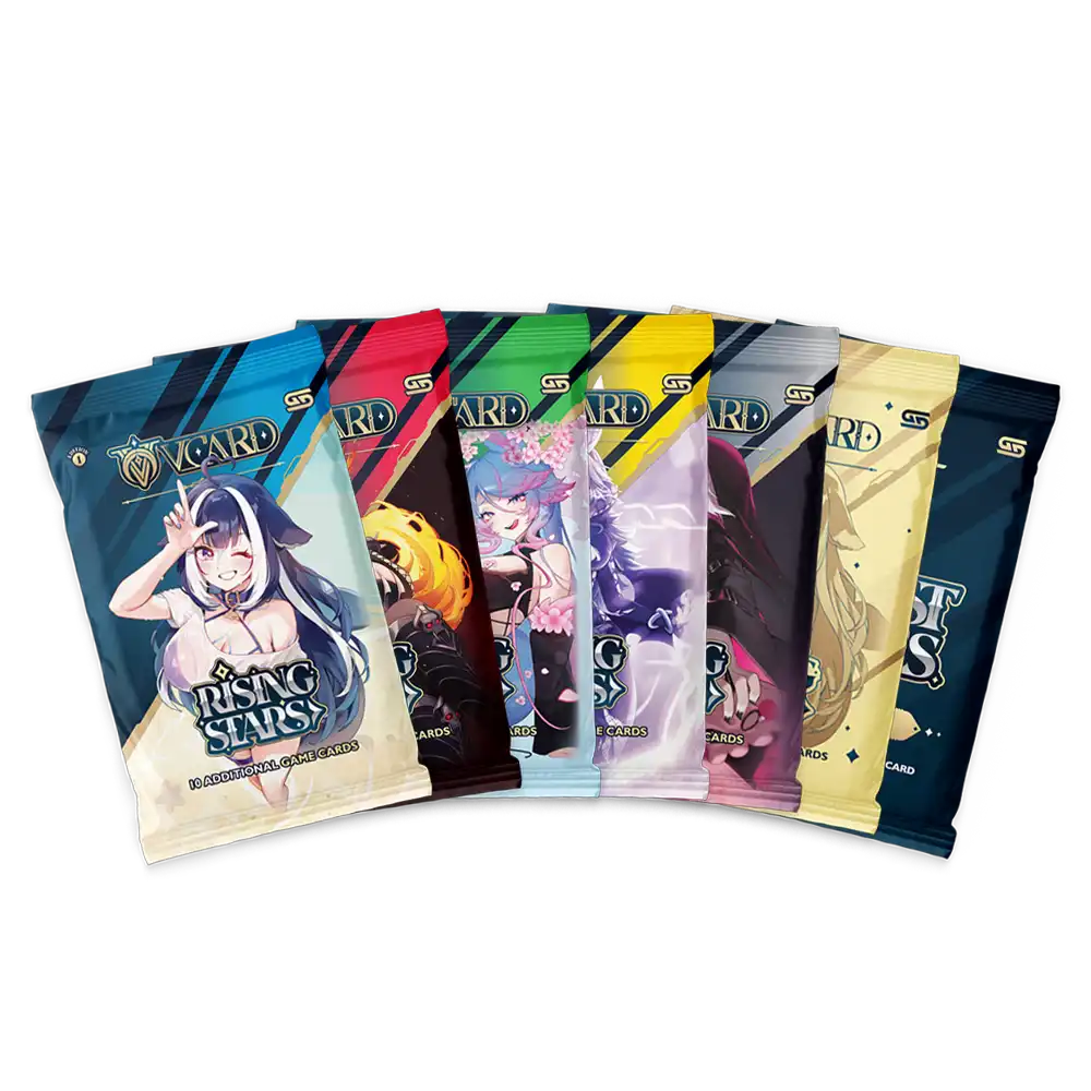 VCard Booster Box - Rising Stars (28 Booster Packs)