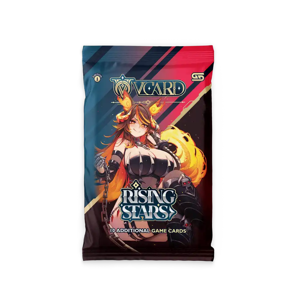 VCard Booster Box - Rising Stars (28 Booster Packs)